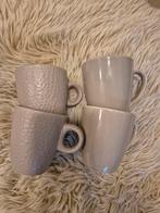 4 senseo koffiekopjes taupe, Ophalen, Zo goed als nieuw, Overige stijlen, Kop(pen) en/of Schotel(s)