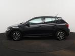 Volkswagen Polo 1.0 TSI Life 95PK | Navigatie | Parkeersenso, Auto's, Voorwielaandrijving, Stof, Met garantie (alle), Zwart