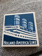 Holland America line tegeltje, Ophalen of Verzenden, Kaart, Foto of Prent