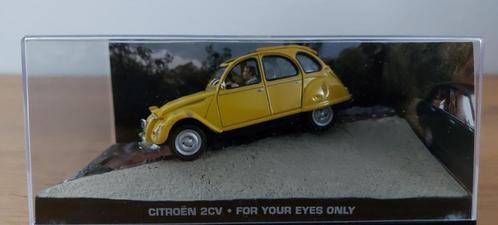 CITROEN 2CV James bond 007 auto, Hobby en Vrije tijd, Modelauto's | 1:43, Nieuw, Auto, Universal Hobbies, Verzenden