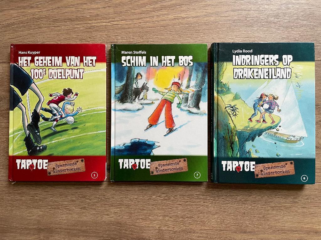 Taptoe spannende kinderboeken, Boeken, Kinderboeken | Jeugd | 10 tot 12 jaar, Ophalen, Zo goed als nieuw, Meerdere auteurs, Fictie
