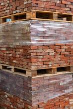 Antieke oud Groninger rood rode metselsteen 24x5cm 300M2!