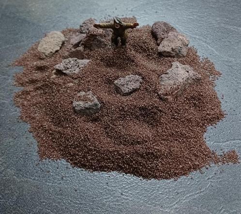 Scenery Lava Ground- Landschap materiaal zand Rotsen, Hobby en Vrije tijd, Wargaming, Nieuw, Overige soorten, Toebehoren, Verzenden