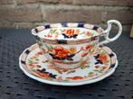 Bridgwood porselein theekop + schotel (antiek), Ophalen of Verzenden
