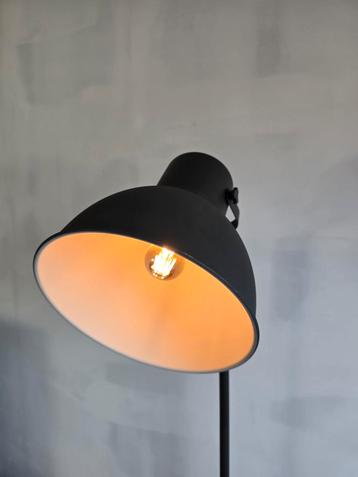 Grijze staande lamp, 180cm hoog beschikbaar voor biedingen