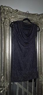 Zwarte glitter / feesttop dames maat M Pescara, Maat 38/40 (M), Zwart, Pescara, Ophalen of Verzenden