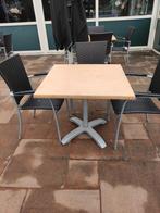 15 terrastafels met ca. 32 bijbehorende stoelen, Tuin en Terras, Tuinsets en Loungesets, Ophalen of Verzenden, Gebruikt