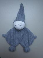 Prénatal donkergrijs kabelsteek gebreid knuffelpopje één ste, Ophalen of Verzenden, Nieuw, Overige typen