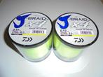 Daiwa J-Braid X4 Gevlochten Lijn 0,19mm en 0,17mm 2700m., Nieuw, Ophalen of Verzenden, Vislijn