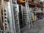 Nieuwe ladder 2x8 gecoat, Doe-het-zelf en Verbouw, Ladders en Trappen, Ophalen, Nieuw, Ladder, 4 meter of meer