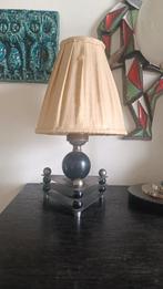 Zeldzaam tafel lampje, Minder dan 50 cm, Metaal, Gebruikt, Ophalen of Verzenden