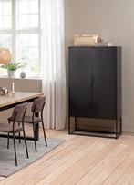 Kast Virum Jysk Zwart Staal, Ophalen, 50 tot 100 cm, Zo goed als nieuw, 150 tot 200 cm