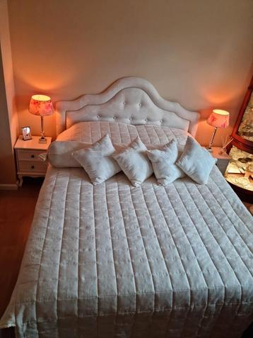 CHIQUE ENGELSE BOXSPRING,COMPLEET,8 DELIG, 160/200,ZGAN beschikbaar voor biedingen