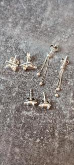 zilveren oorbellen, Ophalen of Verzenden, Zo goed als nieuw, Knopjes of Stekers, Zilver
