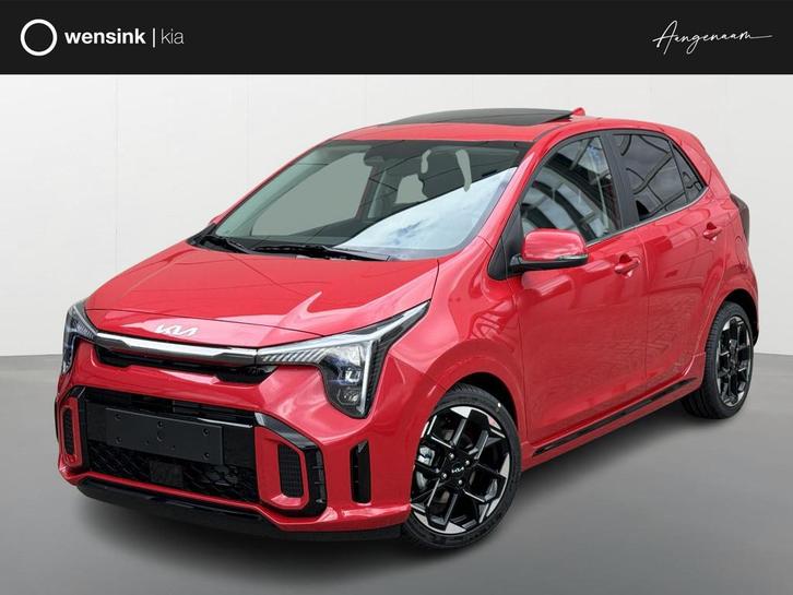 Kia Picanto 1.0 DPI GT-Line | Dodehoekdetectie | Stoelverwar, Auto's, Kia, Bedrijf, Te koop, Picanto, ABS, Achteruitrijcamera