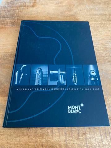 Montblanc jaarcatalogus schrijfinstrumenten 2006/2007 beschikbaar voor biedingen