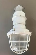 Industriële lamp, Huis en Inrichting, Lampen | Hanglampen, Ophalen, Gebruikt, Glas, 50 tot 75 cm
