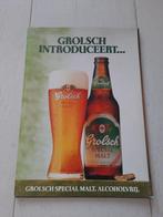Te koop: Grolsch posters en informatieboekjes, mancave, Verzamelen, Biermerken, Ophalen of Verzenden, Nieuw, Overige typen, Grolsch