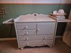 Vintage babykamer (ledikant, commode en kast), Kinderen en Baby's, Kinderkamer | Commodes en Kasten, Ophalen, Gebruikt, 50 tot 70 cm