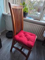 Art deco keukentafelstoelen, Huis en Inrichting, Stoelen, Ophalen, Gebruikt, Bruin, Vijf, Zes of meer stoelen