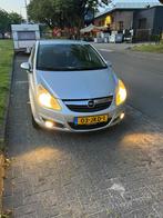 Opel Corsa 1.4 16V 5D 2009 Grijs, Auto's, Voorwielaandrijving, Zwart, 4 cilinders, Origineel Nederlands