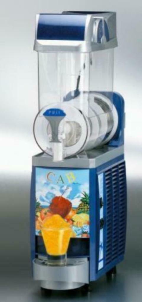 Te Huur Professionele slushpuppy machine 1 Reservoir van 10L, Hobby en Vrije tijd, Feestartikelen | Verhuur, Nieuw, Overige, Ophalen