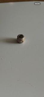 Zilveren Bacio bedel, 1 bedel, Ophalen of Verzenden, Zo goed als nieuw, Zilver