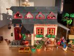 Playmobil Mega Boerderij. Met schuur,tractor en combine., Ophalen of Verzenden, Zo goed als nieuw, Complete set