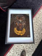 Keniaans schilderij gemaakt door Jane Nkatha, Antiek en Kunst, Kunst | Tekeningen en Foto's, Ophalen of Verzenden