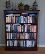 Teak houten boekenkast, Huis en Inrichting, Kasten | Boekenkasten, Ophalen, Met plank(en), Teakhout, 50 tot 100 cm