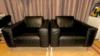 Twee leren fauteuils van Natuzzi – Goede staat, Ophalen, Zo goed als nieuw, 75 tot 100 cm, Leer