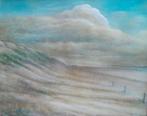 Schilderij duinlandschap met lijst, Antiek en Kunst, Kunst | Schilderijen | Klassiek, Ophalen