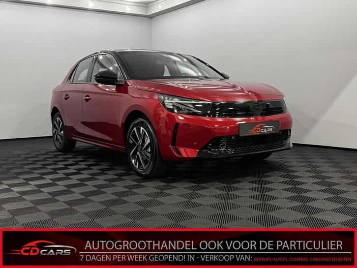 Opel Corsa 1.2 GS Half leder, Camera, Apple carplay, Virtual, Auto's, Opel, Bedrijf, Te koop, Corsa, ABS, Achteruitrijcamera, Airbags