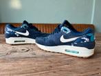 Nike Air Max 1 Aloha Floral Navy - Maat 38,5, Blauw, Ophalen of Verzenden, Nike air max, Sneakers of Gympen