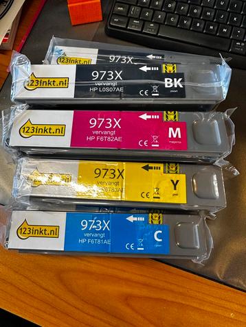 HP 973X Vervangers 123Inkt beschikbaar voor biedingen