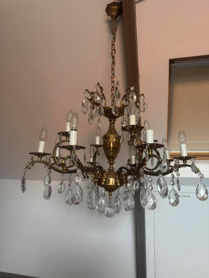 Kroonluchter, Huis en Inrichting, Lampen | Kroonluchters, Zo goed als nieuw, Ophalen