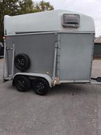 2-paards trailer met zadelkamer - Opknapper, Auto diversen, Ophalen of Verzenden, Gebruikt