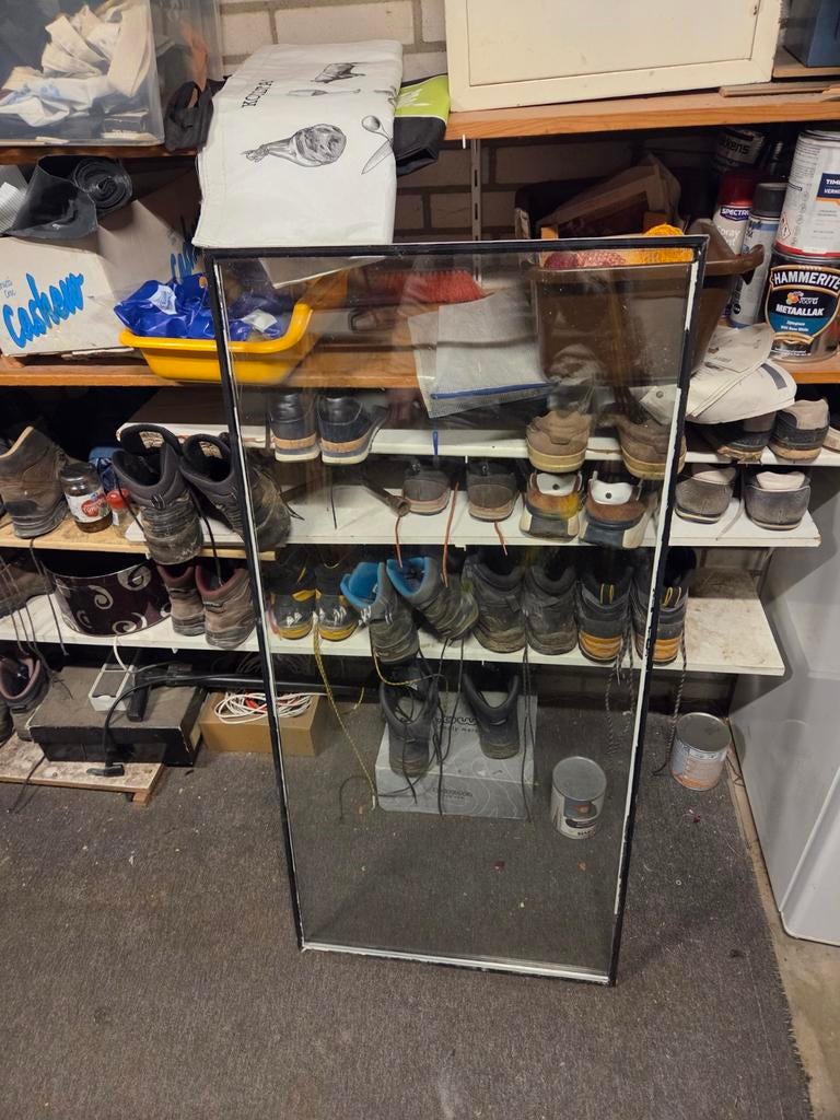 Glazen raam / ruit, Minder dan 80 cm, Minder dan 80 cm, Ophalen of Verzenden, Zo goed als nieuw