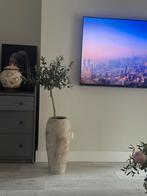 Kunst olijfboom en bijbehorende vaas, Huis en Inrichting, Woonaccessoires | Kunstplanten en Kunstbloemen, Ophalen of Verzenden