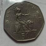 50 new pence Engeland 1970, Postzegels en Munten, Munten | Europa | Niet-Euromunten, Ophalen of Verzenden, Overige landen