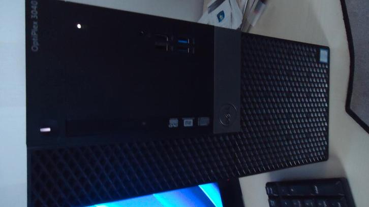 PC DELL Optiplex 3040, Computers en Software, Desktop Pc's, Gebruikt, 3 tot 4 Ghz, SSD, 16 GB, Met videokaart, Met monitor, Ophalen of Verzenden