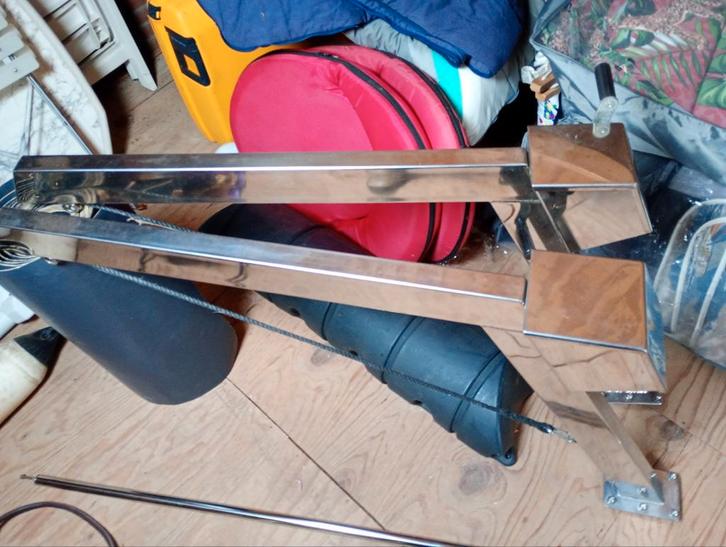 Davits, zware uitvoering,, Watersport en Boten, Accessoires en Onderhoud, Zo goed als nieuw, Overige typen, Ophalen