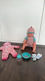 Baby pop met extra’s, Kinderen en Baby's, Speelgoed | Poppen, Ophalen of Verzenden, Zo goed als nieuw, Babypop