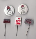 PVDA Politiek speldjes en buttons, Verzamelen, Gebruikt, Niet vindbaar, Niet vindbaar, Speldje of Pin