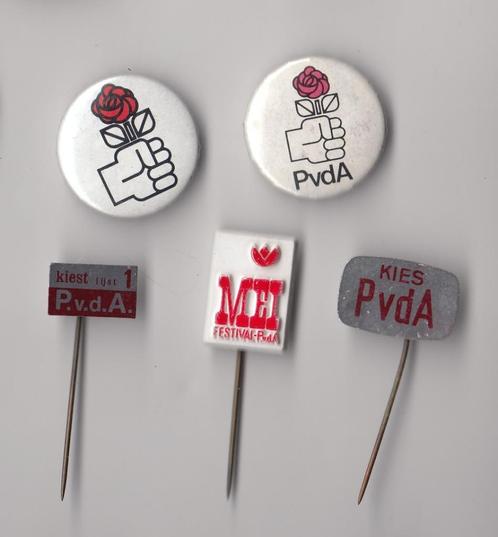 PVDA Politiek speldjes en buttons, Verzamelen, Speldjes, Pins en Buttons, Gebruikt, Speldje of Pin, Overige onderwerpen, Ophalen of Verzenden