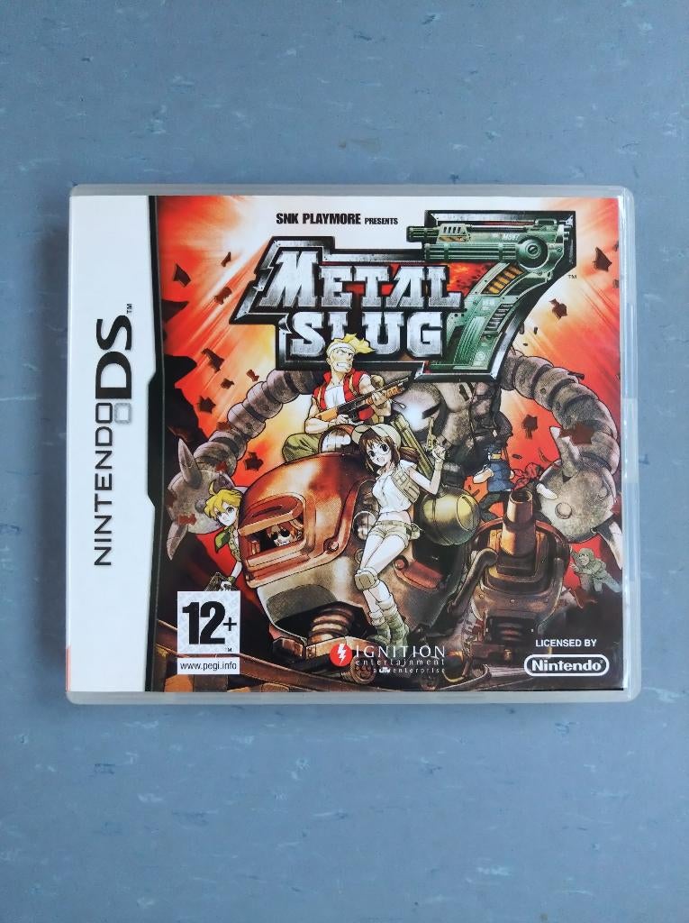 Metal Slug 7 - Nintendo DS Game CIB, 1 speler, Ophalen of Verzenden, Gebruikt, Vanaf 3 jaar