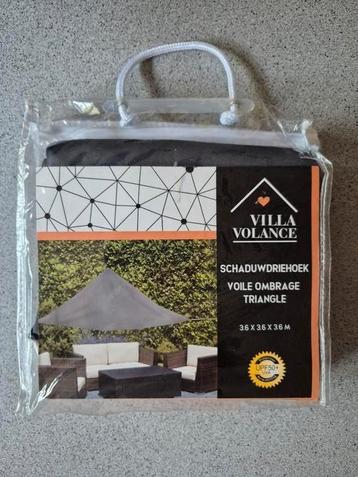 Schaduwdriedoek Villa Volance 3.60x3.60x3.60 meter beschikbaar voor biedingen