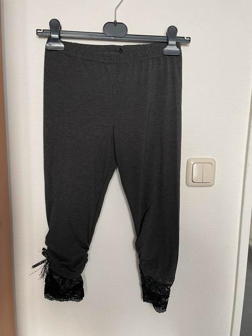 Nieuw Legging 7/8 3/4 driekwart zwart grijs zilver kant 36 s, Kleding | Dames, Leggings, Maillots en Panty's, Nieuw, Legging, Maat 36/38 (S)