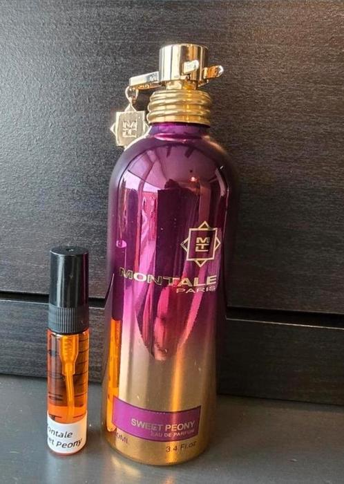 Montale sweet peony samples, Sieraden, Tassen en Uiterlijk, Uiterlijk | Parfum, Nieuw, Ophalen of Verzenden