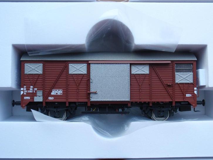 EXACT TRAIN SBB Gs, Hobby en Vrije tijd, Modeltreinen | H0, Nieuw, Wagon, Gelijkstroom, Overige merken, Ophalen of Verzenden